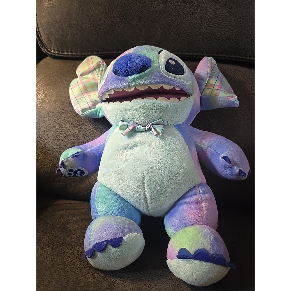 Build A Bear Disney Lilo & Stitch Tie Dye Stitch Stuffed Plush Animal